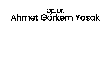 Rhinoplasty Sticker by Dr. Görkem Yasak - Estetik ve Güzellik