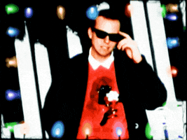 Christmas Party Smile GIF by Hardly Art