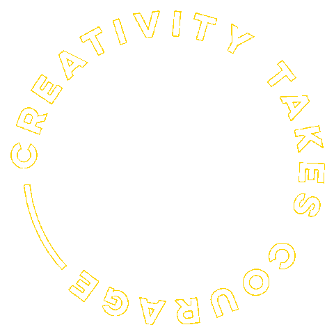 I Am Creative Love Yourself Sticker by Brit + Co