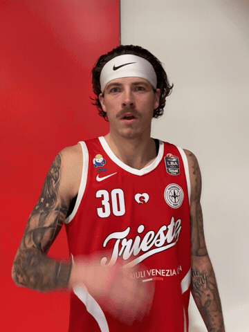 Basket Biancorossi GIF by Pallacanestro Trieste