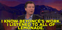 james comey beyonce GIF by Team Coco