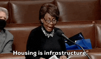 Maxine Waters Infrastructure GIF by GIPHY News