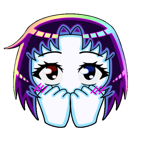 Happy Stare Sticker