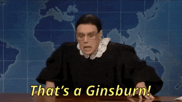 ruth bader ginsburg snl GIF by Saturday Night Live