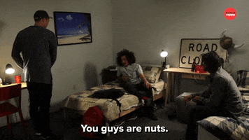 College Nuts GIF by BuzzFeed