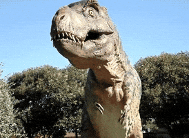 t rex dinosaur GIF