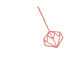 Paper Swinging Sticker by Origami Est