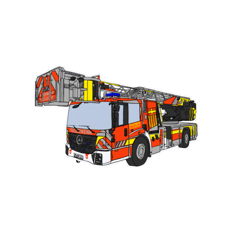 Fire Firefighter Sticker by Feuerwehr Paderborn
