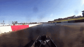 richspk car race drag race parachute GIF