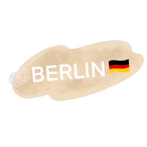 Berlin Sticker by Heytheresia
