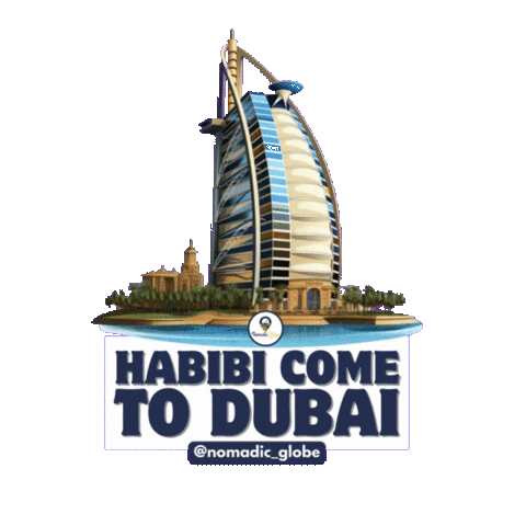 Nomadic Globe Sticker