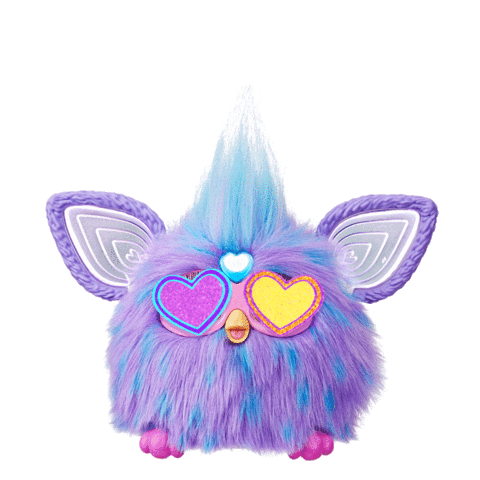 I Love You Hearts Sticker by Furby