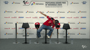 Press Conference Racing GIF by MotoGP