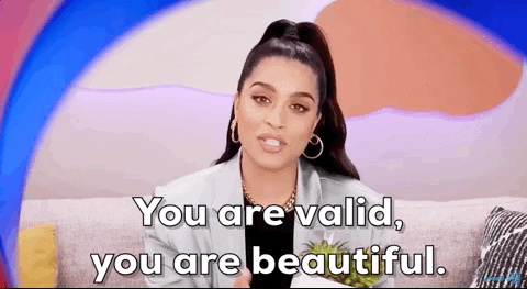 Lilly Singh Self Love GIF by Glaad - Find & Share on GIPHY