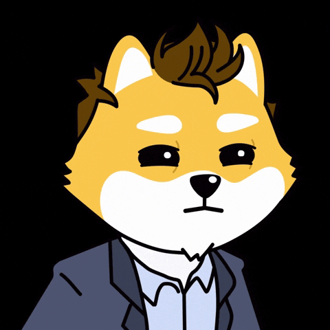 Suspicious Doge GIF by Dogelon Mars