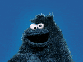 Looking Cookie Monster GIF by Sesame Street