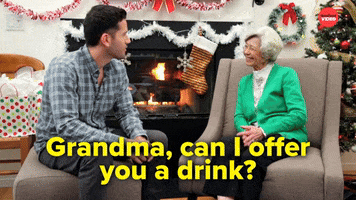 Christmas Grandma GIF by BuzzFeed