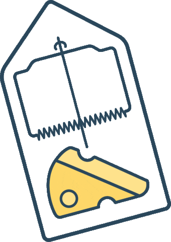 De Kaasboetiek Sticker