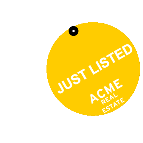 Acmerealestate Sticker by Emily Sinclair - ACME Real Estate