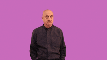 I don&#39;t know idk GIF by Anupam Kher