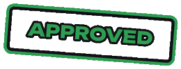 Seal Of Approval Yes Sticker by GetViralHook