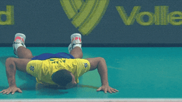Stretching Come On GIF by Volleyball World