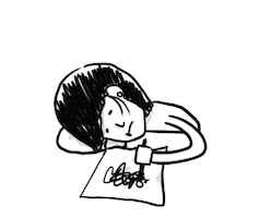 Depressed Sticker