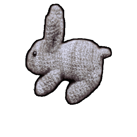 Bunny Rabbit Sticker by A la Sascha