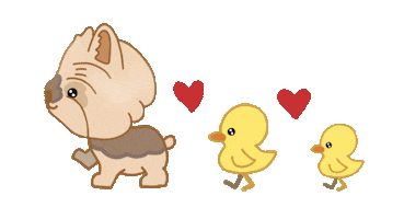 Ducklings Sticker
