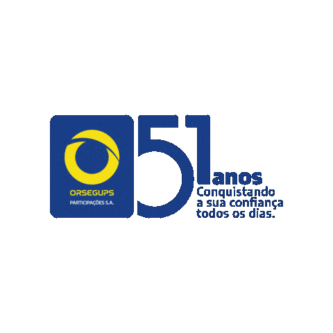 51Años Sticker by Orsegups