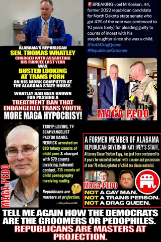 Maga Pedo Family Picture GIF