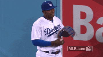 Chilling Los Angeles Dodgers GIF by MLB