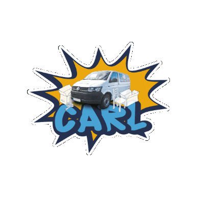 Moving The Transporter Sticker by CarlundCarla.de