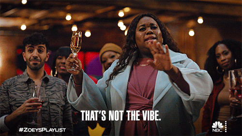 Alex Newell Vibe GIF by NBC - Find & Share on GIPHY