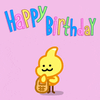 Happy Birthday GIF by Lucas and Friends by RV AppStudios - Find & Share on GIPHY