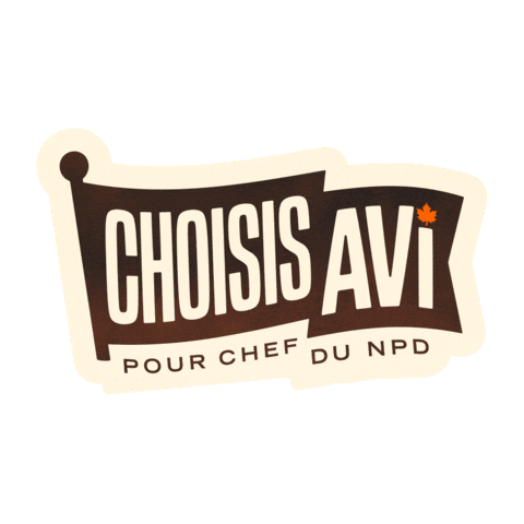 Avi Npd Sticker by Lewis For Leader