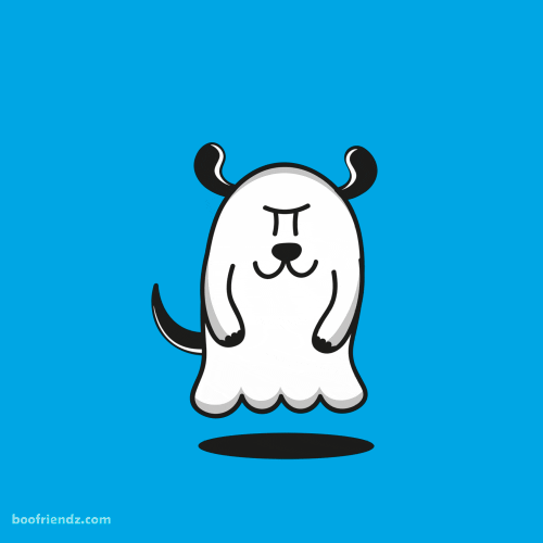 ghost dog GIF by Omer