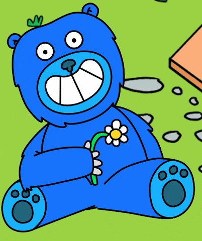 Flower Bear GIF by Earth Cubs