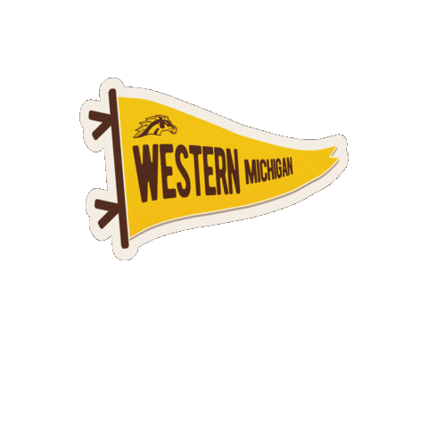 Western Michigan University Kalamazoo Sticker by WMU Alumni