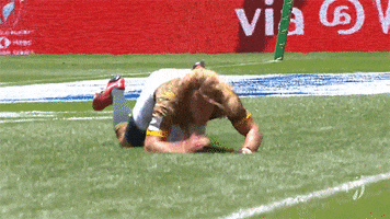 Rugby Sevens Hair Flip GIF by World Rugby