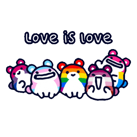 Gay Pride Love Sticker