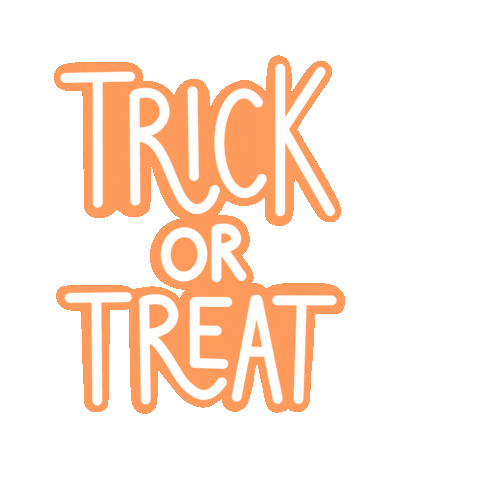 Trick Or Treat Halloween Sticker by Charley