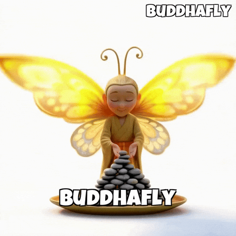 Inner Peace GIF by BuddhaFlyJourney