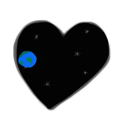 Planet Earth Love GIF by Barbara Pozzi