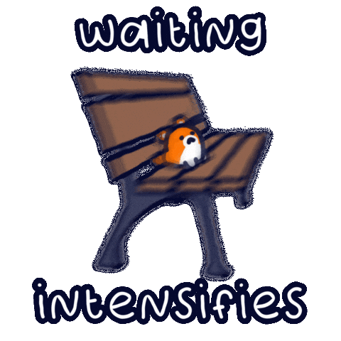 Sticker Waiting Sticker