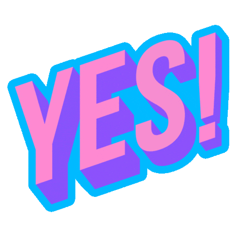 Yes Sticker