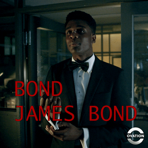 Dress Up James Bond GIF by Ovation TV