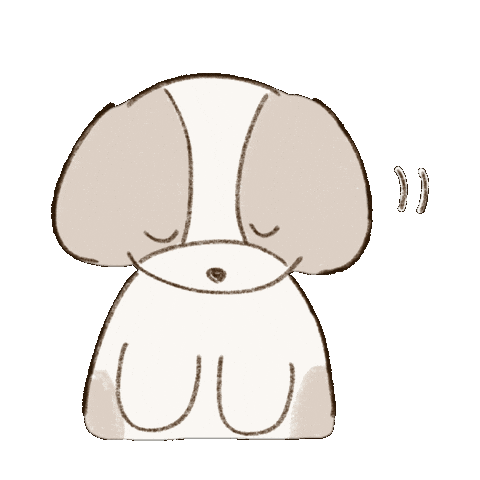 Sorry Dog Sticker
