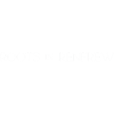 Roots in Renfrew Sticker