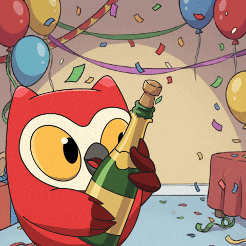 Happy Party GIF by birb